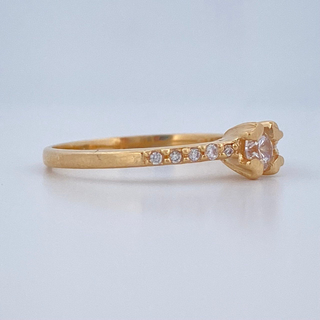 Four Corners Ring 1.9gr / Size 6 1/4 / 18K Gold $