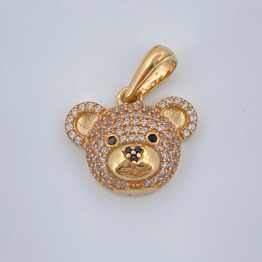 Pendant Bear 2.8gr / 3/4 in / 18K Gold $