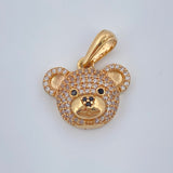 Pendant Bear 2.8gr / 3/4 in / 18K Gold $