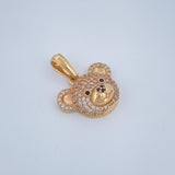 Pendant Bear 2.8gr / 3/4 in / 18K Gold $