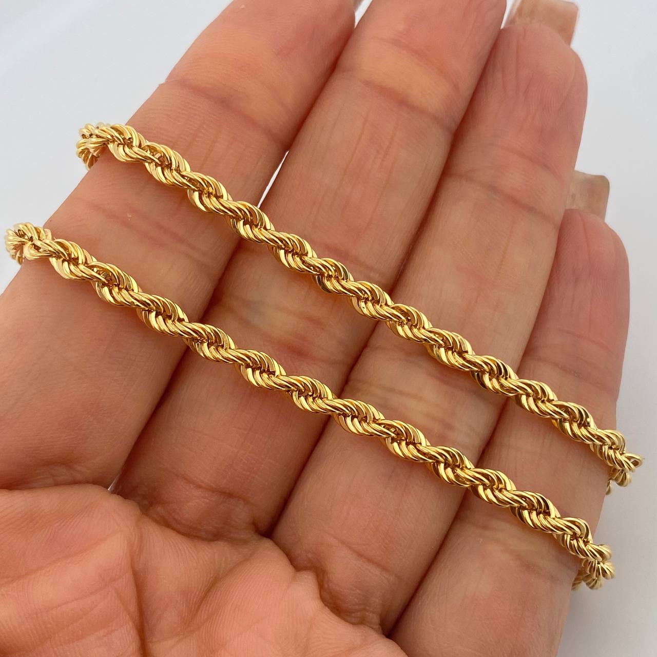 Rope Chain 7.80gr / 22.0in / +3 18K Gold $