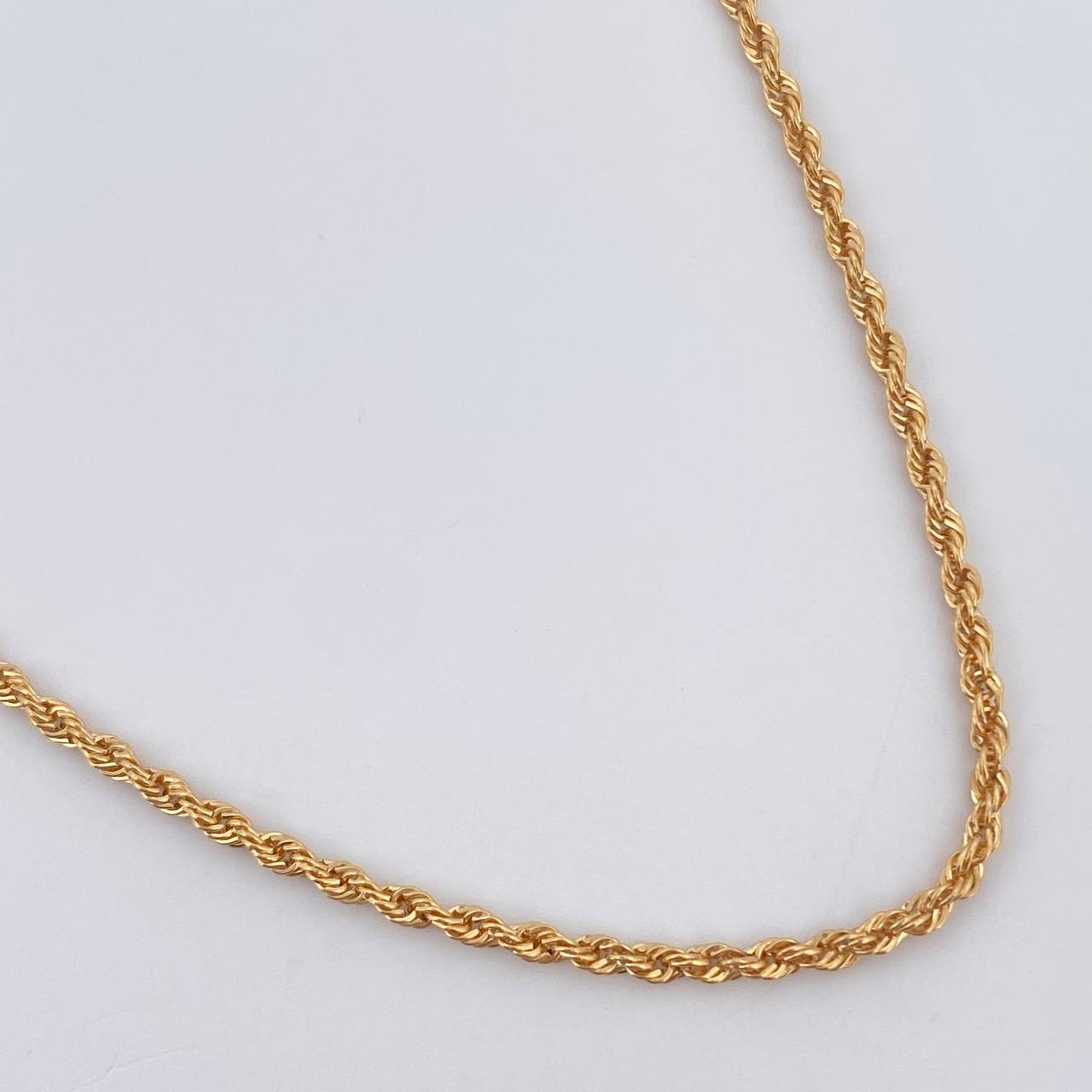 Rope Chain 2.1gr / 23.6in / +3 18K Gold $