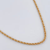 Rope Chain 2.1gr / 23.6in / +3 18K Gold $