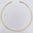 Anklet Classic Link 2.05gr / 10.9in / +3 18K Gold $