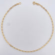 Anklet Classic Link 2.1gr / 11.0in / +3 18K Gold $