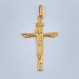 Pendant Cross Christ 1.5gr / 1.8in / 18K Gold +0$