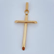Pendant Cross 1.3gr / 1.5in / 18K Gold +0$