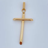 Pendant Cross 1.3gr / 1.5in / 18K Gold +0$