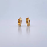 Candongas Rose 0.6gr / 0.8cm / Oro Amarillo 18K $