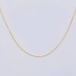 Cadena Aro Seguido 1.35 g / 17 3/4 in / 1 mm Oro Amarillo 18K