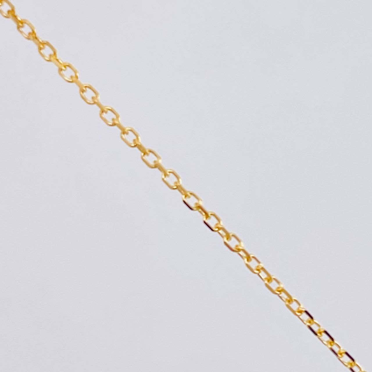 Cadena Aro Seguido 1.35 g / 45.1 cm / 1 mm Oro Amarillo 18K