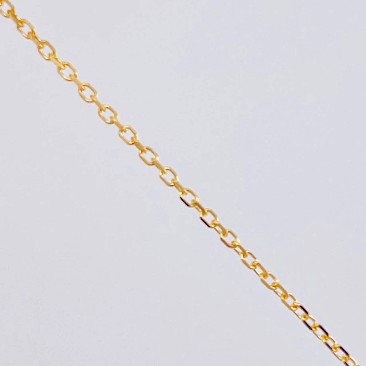 Cadena Aro Seguido 1.1g / 18 in / 0.3mm Oro Amarillo 18K