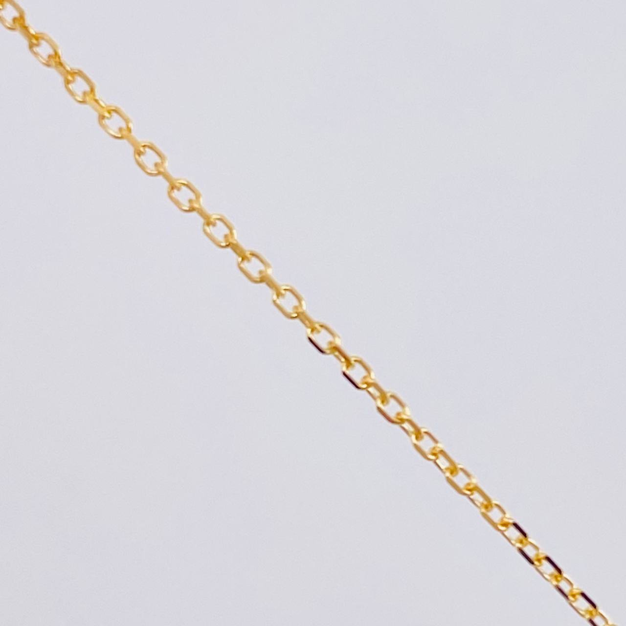 Cadena Aro Seguido 1.1 g / 17 3/4 in / 0.9 mm Oro Amarillo 18K