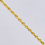 Rope Chain 5.75 g / 19 3/4 in / 2.6 mm Yellow Gold 18K