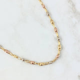 Rustic Bubble Chain 14.3gr / 60cm / 4.7mm Tres Oros 18K ©