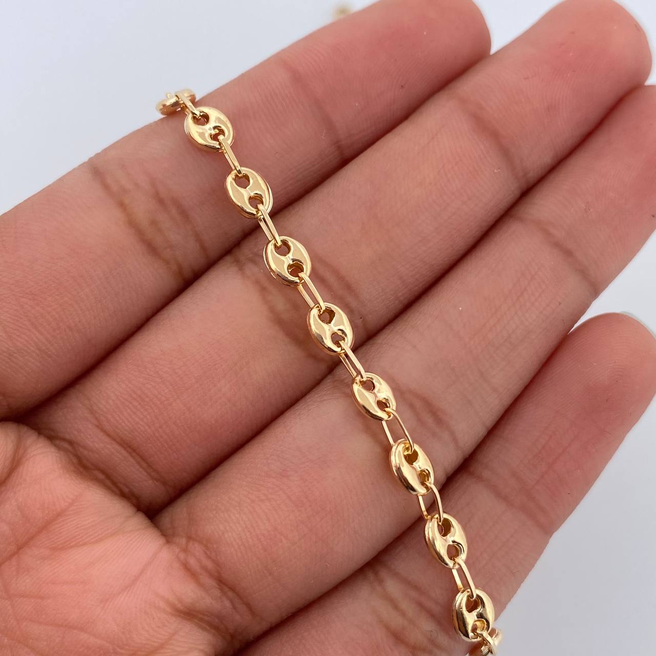 Tobillera GC 3.65gr / 26.6cm / Oro 18K $