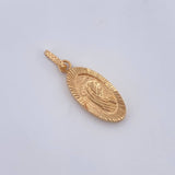 Pendant Virgin Mary 1gr / 2.7cm / 18K Gold $
