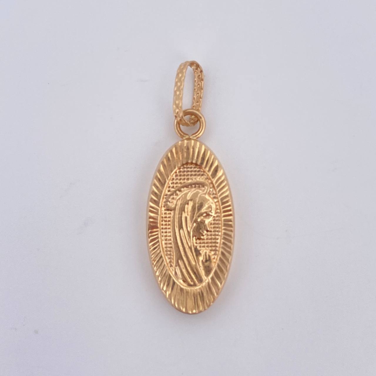 Pendant Virgin Mary 1gr / 2.7cm / 18K Gold $