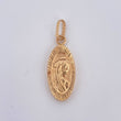 Pendant Virgin Mary 1gr / 2.7cm / 18K Gold $