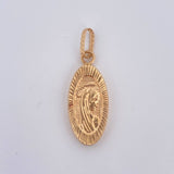 Pendant Virgin Mary 1gr / 2.7cm / 18K Gold $
