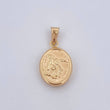 Pendant Saint Michael the Archangel 1.05gr / 2.4cm (0.9in) / 18K Gold $
