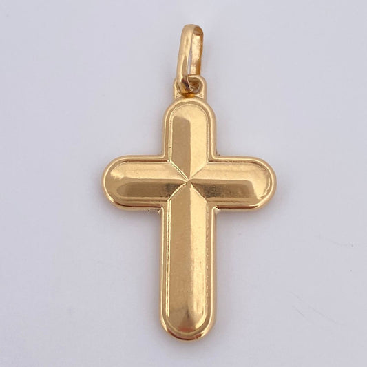 Byzantine Cross Pendant 1.65gr / 1.4in / 18K Gold !