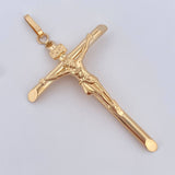 Pendant Christ Cross 3.2gr / 6.3cm (2.5in) / 18K Gold $