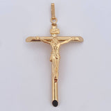 Pendant Christ Cross 3.05gr / 2.4in / 18K Gold $