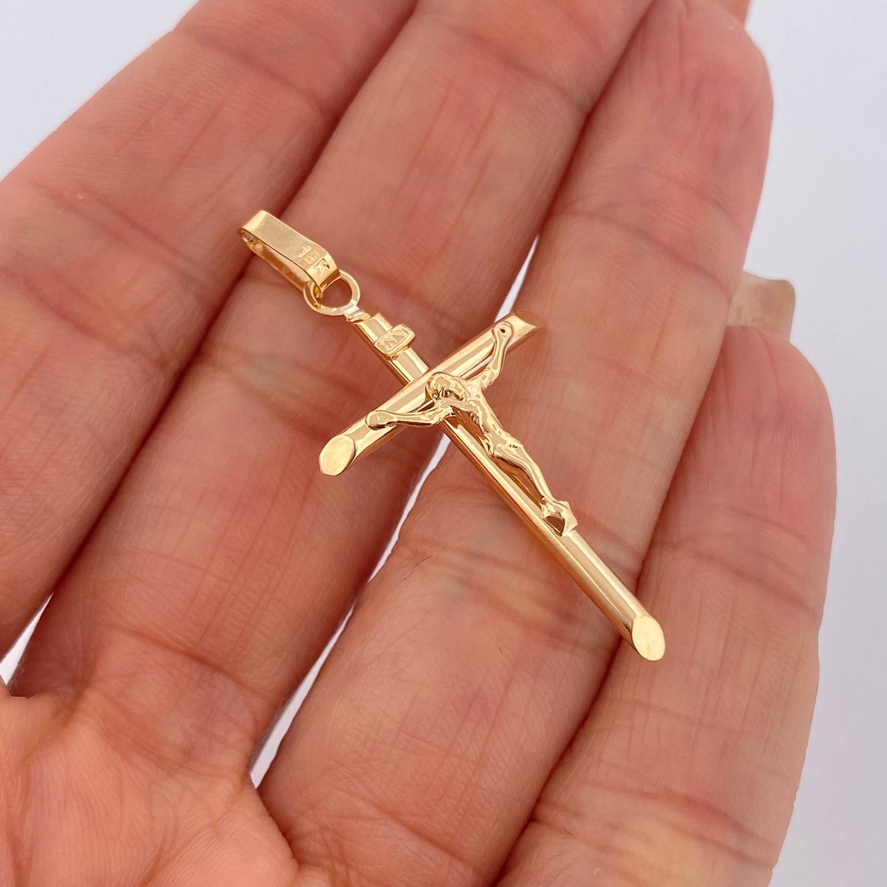 Christ Cross 1.4gr / 4cm / 18K Gold $