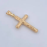 Cruz Cristo 1.65gr / 4cm / Oro 18K $