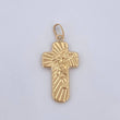 Dije Cruz Rostro Cristo 1.15gr / 3.2cm / Oro 18K $