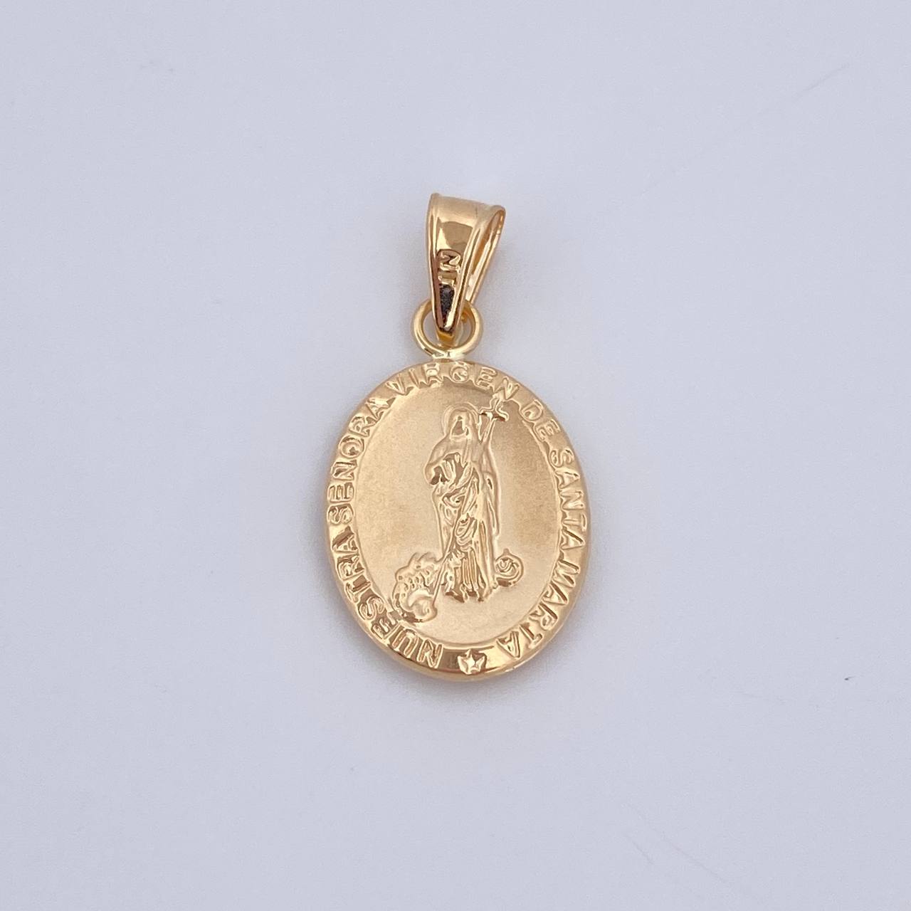 Pendant Virgin of Santa Marta 0.9gr / 2.5cm / 1.0in / 18K Gold $