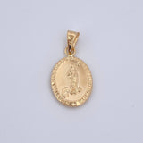 Pendant Virgin of Santa Marta 0.9gr / 2.5cm / 1.0in / 18K Gold $