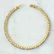 Bracelet Tennis 13.85gr / 18cm / Multicolor Zircons 18K Yellow Gold