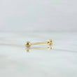Bead Piercing 0.4gr / 1.5cm / Nac.Esp. 18K Gold ©