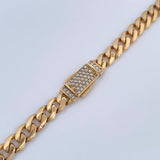Cadena Cubana 26.15gr / 58cm / Nac.Esp. Oro 18K $
