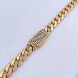 Cadena Cubana 32.3gr / 56cm / Nac.Esp. Oro 18K $