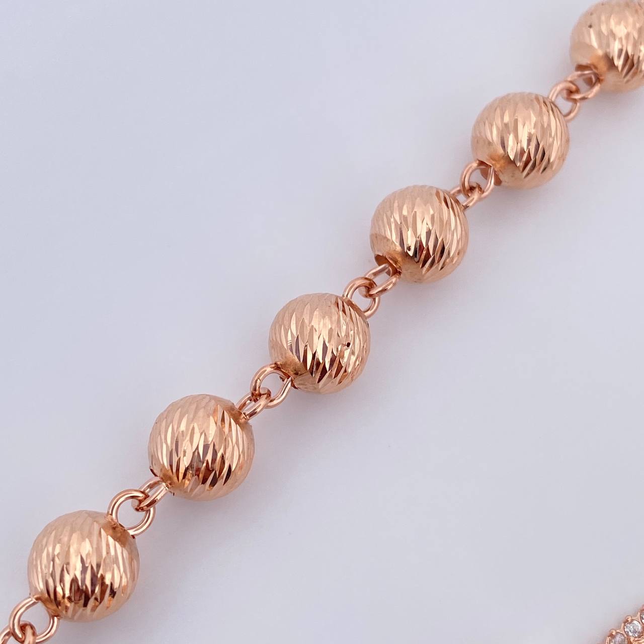 Virgin Guadalupe Rosary 34.9gr / 64cm / 18K Gold $