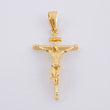 Dije Cruz Cristo 2.4 g / 1 1/4 in Oro Amarillo 18K