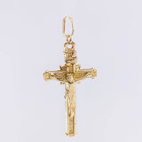 Dije Cruz Cristo 1.25 g / 1 1/4 in Oro Amarillo 18K