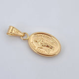 Dije Virgen Maria Uxiliadora 0.7gr / 2.4cm / Oro 18K $