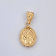 Dije Virgen Milagrosa 0.7gr / 2cm / Oro 18K $