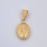 Dije Virgen Milagrosa 0.7gr / 2cm / Oro 18K $
