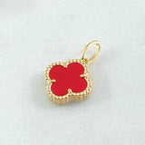 Pendant Clover 1.6gr / 2cm / 0.8in / 18K Spanish Gold ©