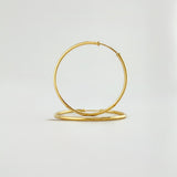 Candongas Aro Liso 3.25gr / 1 1/2 in / Oro Amarillo 18K ©