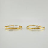 Candongas Aro Liso 2.25gr / 1 in / Oro Amarillo 18K ©