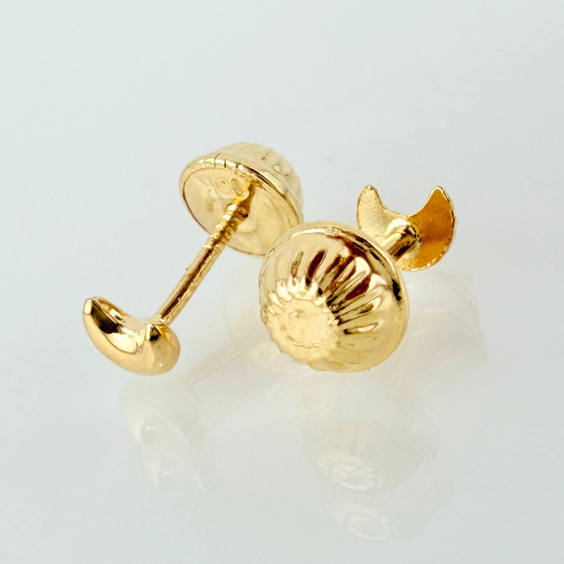 Topos Media Luna 0.45gr / 3.3mm Oro Amarillo 18K ©