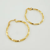 Candongas Deis 1.45gr / 1 1/4 in / Oro Amarillo 18K