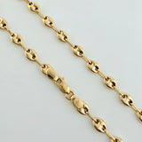 Cadena GC 7.3gr / 25 1/2 in / 3.7mm Oro Amarillo 18K