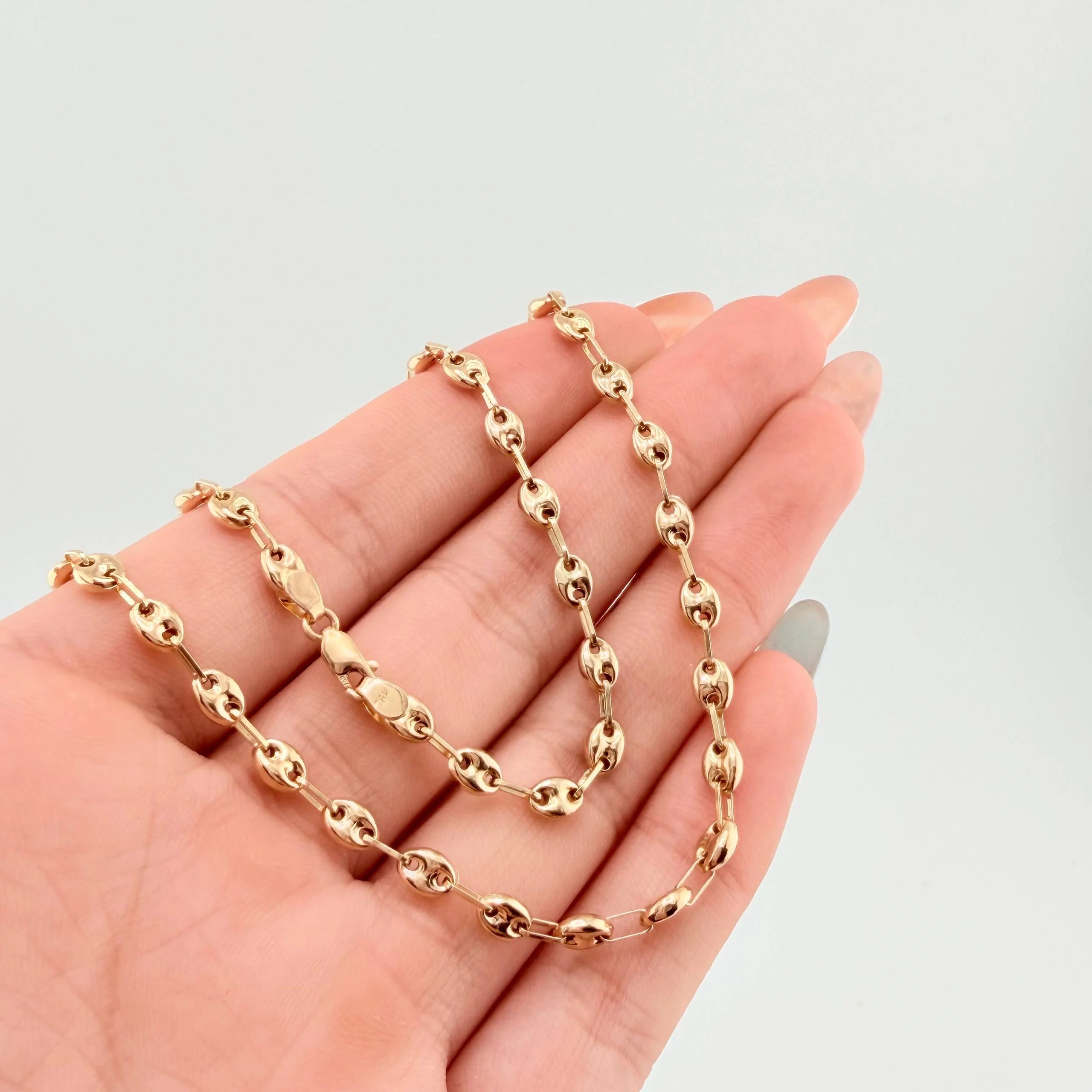 GC Chain 8.2gr / 24 1/2 in / 4mm 18K Yellow Gold %